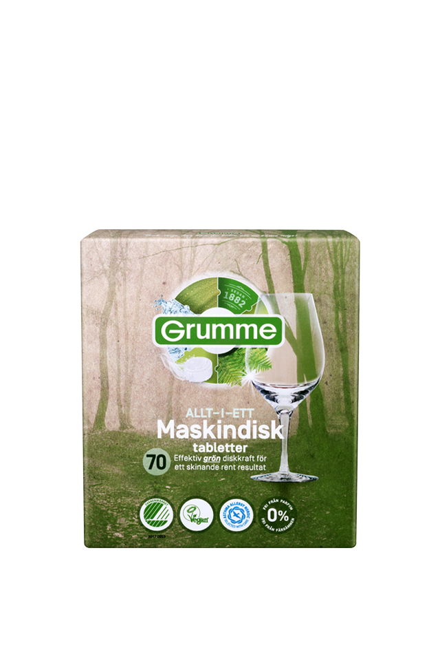 Grumme Maskindiskmedel 70st