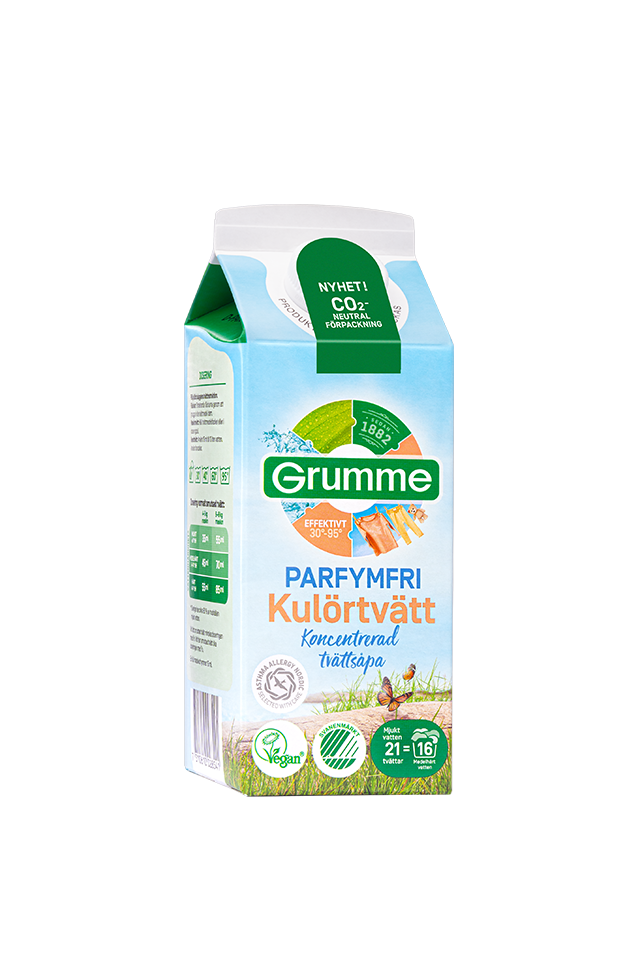 Grumme Tvättmedel Parfymfri