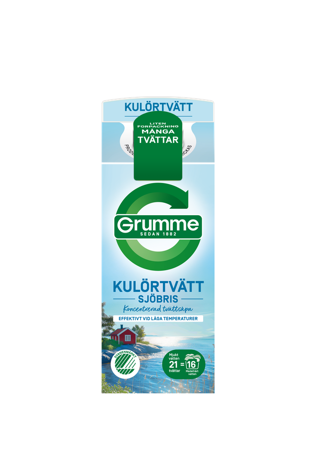 Grumme tvättmedel sjöbris