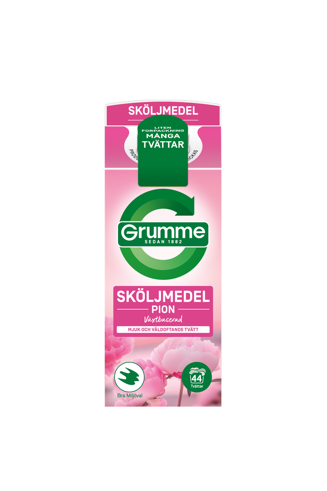 Grumme sköljmedel pion